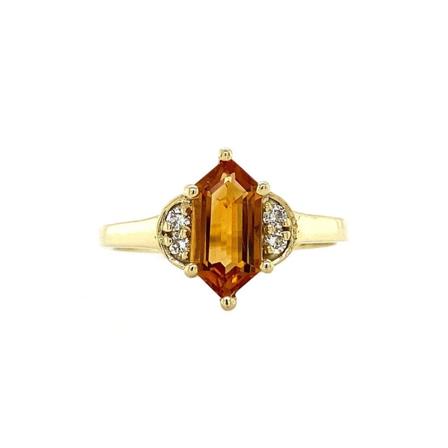 Jewelry vintage Rings With Gemstone | Brigitte Ring 14 Krt - Madeira