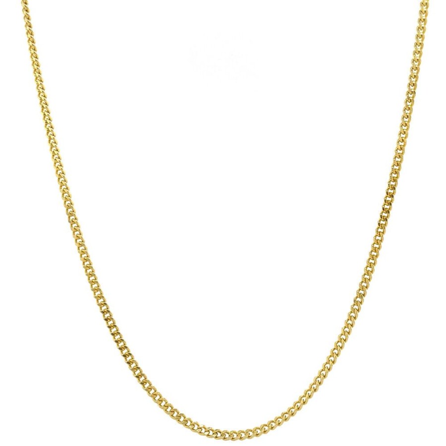 Jewelry vintage Length Necklaces | Gold Length Necklace Gourmet 62 Cm 14 Krt