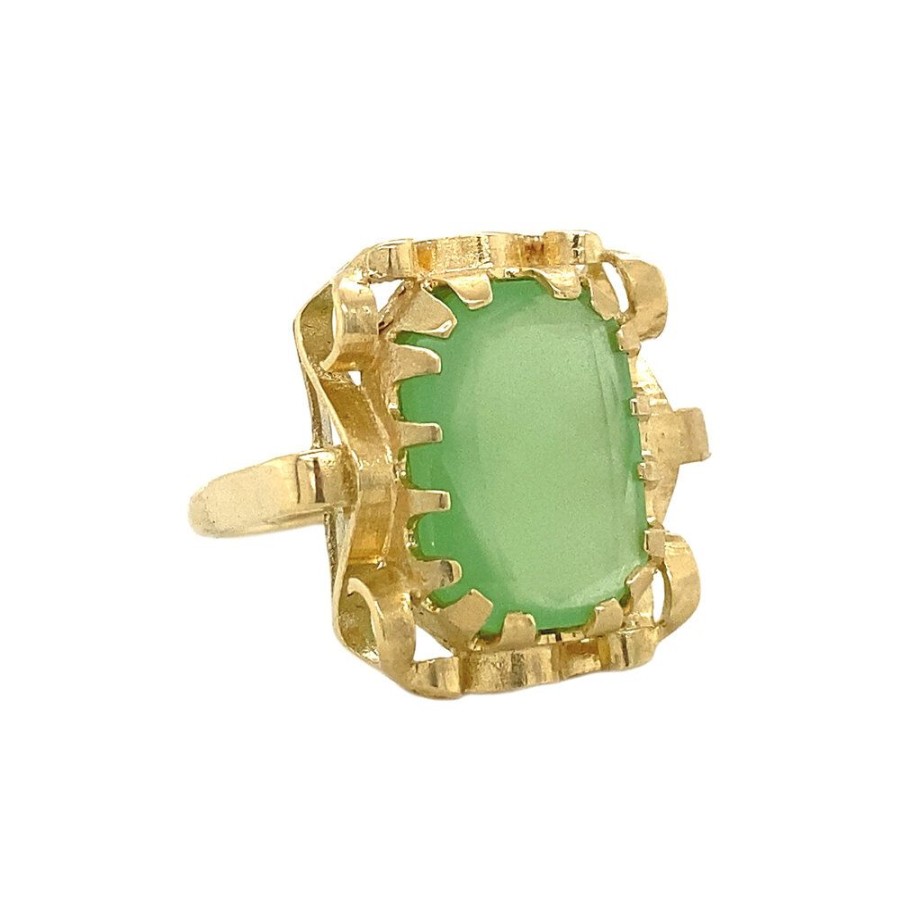 Jewelry vintage Rings With Gemstone | Queen'S Ring 14 Krt - Giada