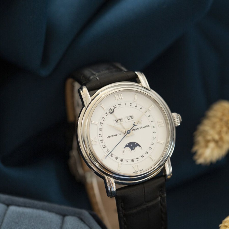 Jewelry vintage Watch | Maurice Lacroix Masterpiece Phase De Lune