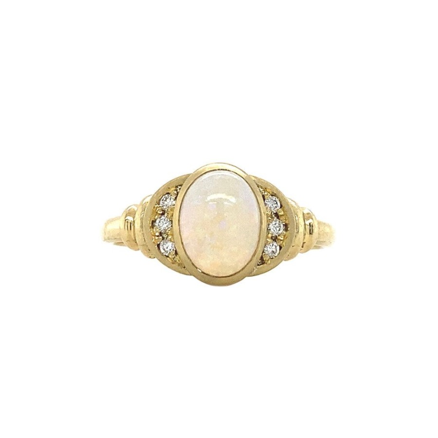 Jewelry vintage Rings With Gemstone | Jane Ring 14 Krt - Aurora