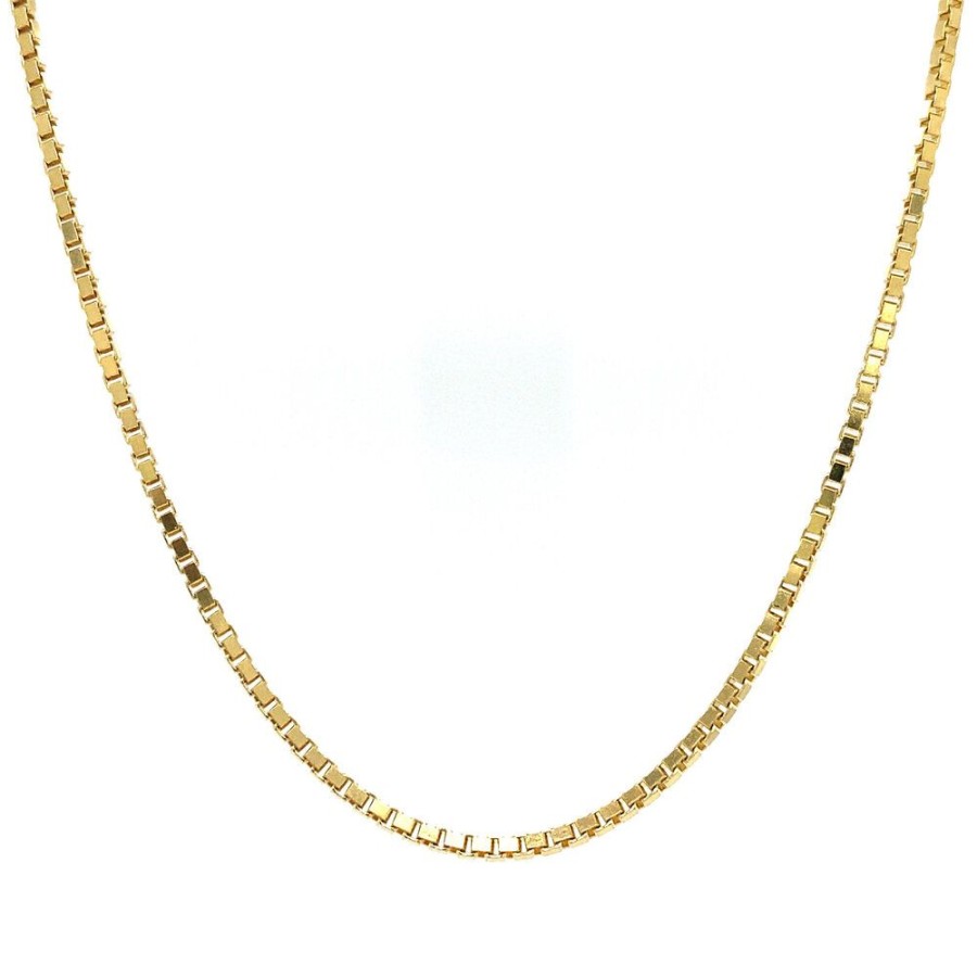 Jewelry vintage Length Necklaces | Golden Length Necklace Venetian 51 Cm 14 Krt