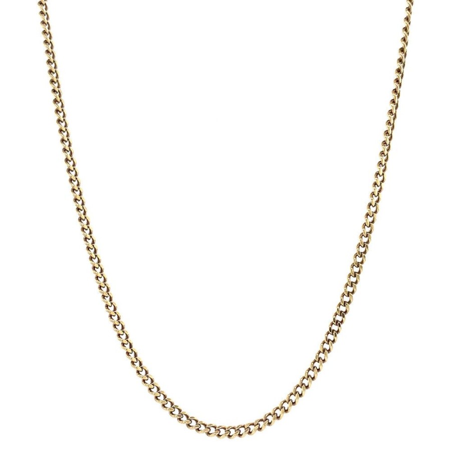 Jewelry vintage Length Necklaces | Gold Length Necklace Gourmet 65 Cm 14 Krt