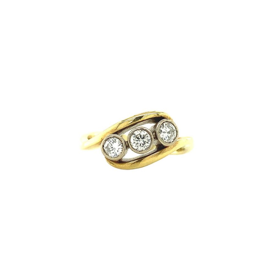 Jewelry vintage Diamond Rings | Gold Ring With Diamond 14 Krt