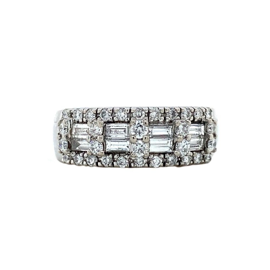 Jewelry vintage Diamond Rings | White Gold Ring With Diamond 14 Krt