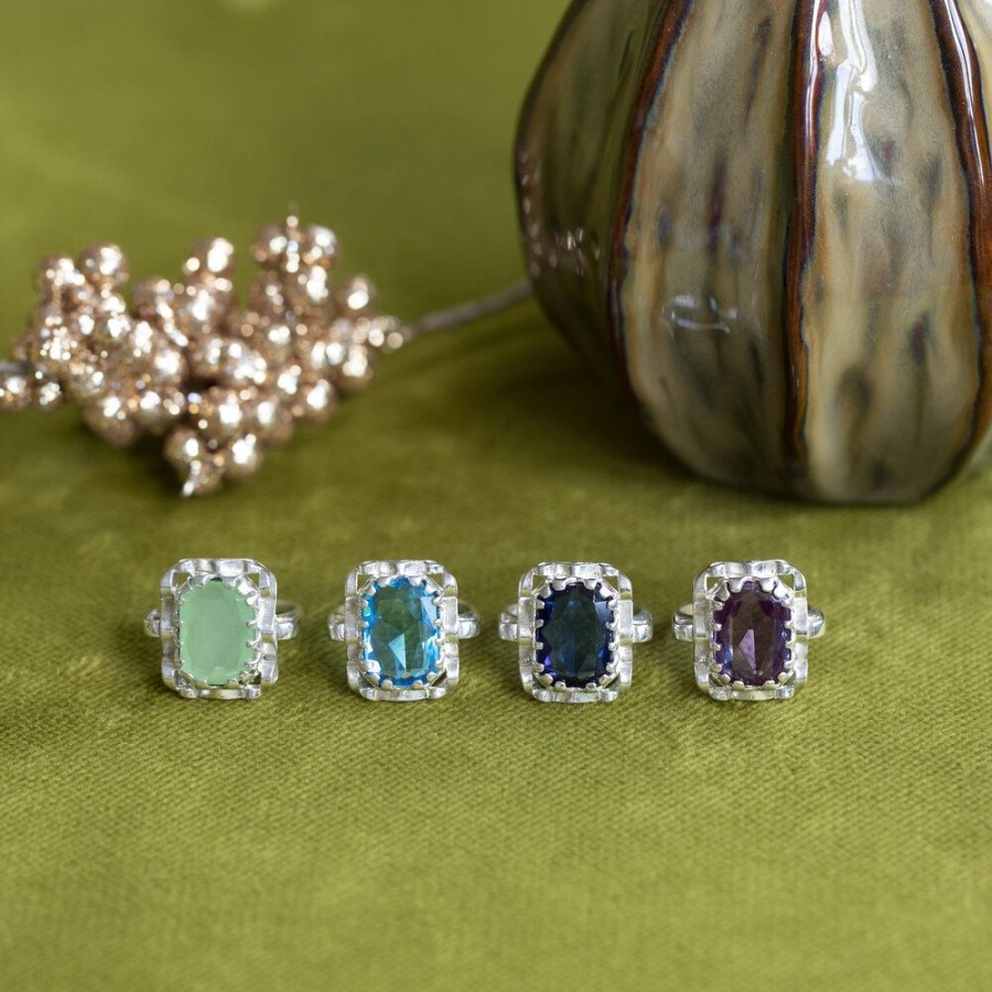 Jewelry vintage Rings With Gemstone | Queen'S Ring 925 - Lavender Love