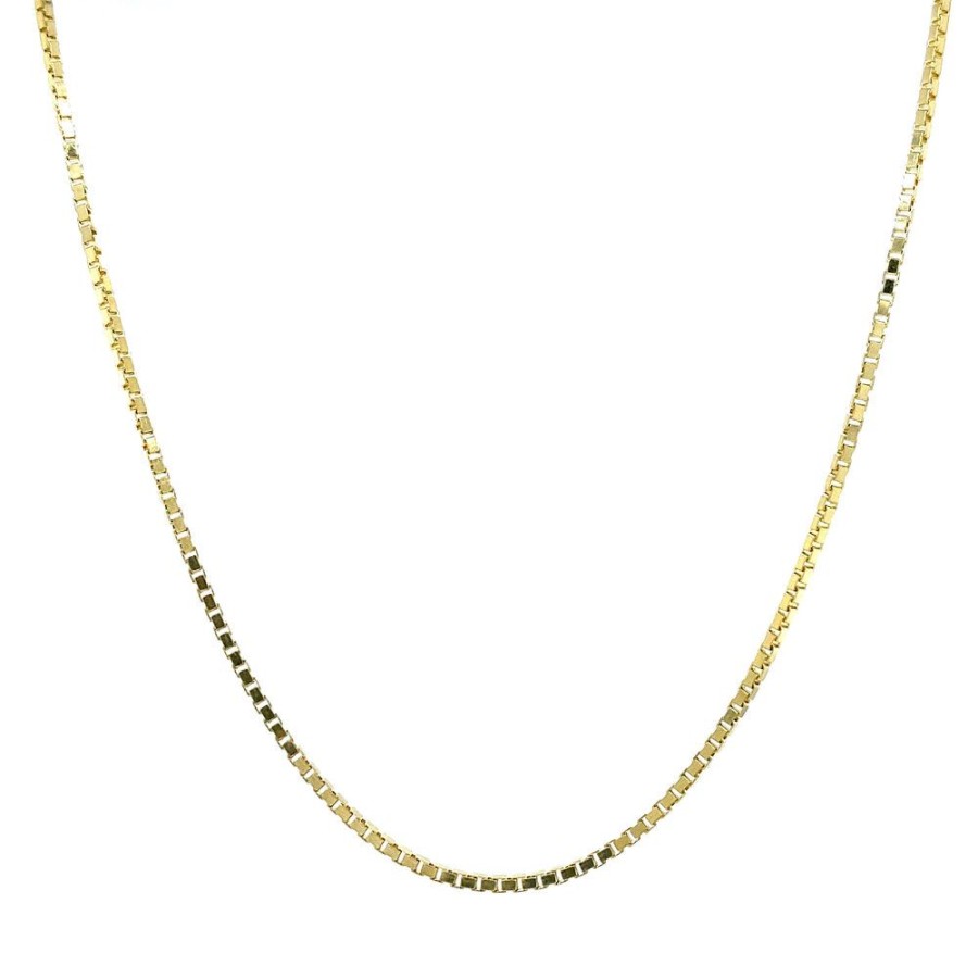 Jewelry vintage Length Necklaces | Gold Length Necklace Venetian 40 Cm 14 Krt