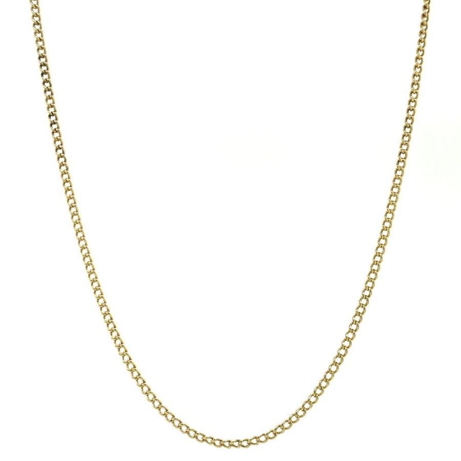 Jewelry vintage Length Necklaces | Gold Length Necklace Gourmet 46.5 Cm 14 Krt