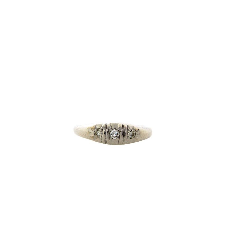 Jewelry vintage Diamond Rings | White Gold Ring With Diamond 14 Crt