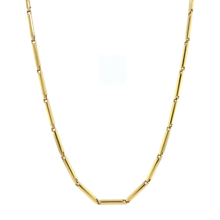 Jewelry vintage Golden Chains | Gold Necklace Fantasy 44 Cm 14 Krt