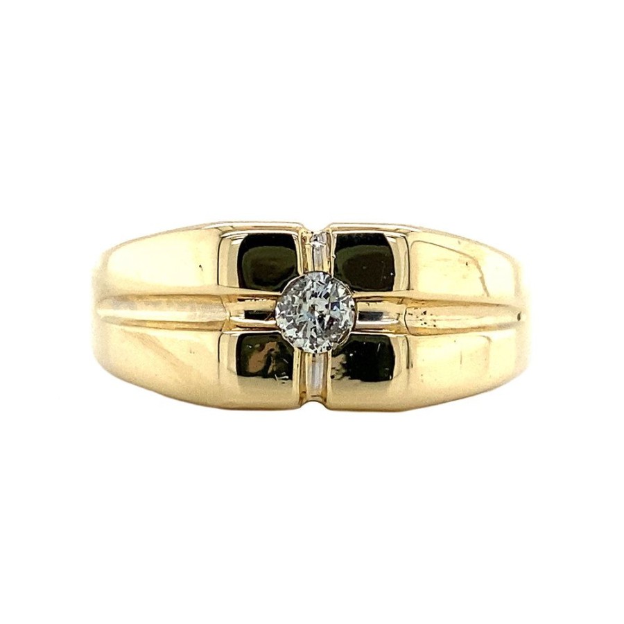 Jewelry vintage Diamond Rings | Gold Ring With Diamond 14 Krt