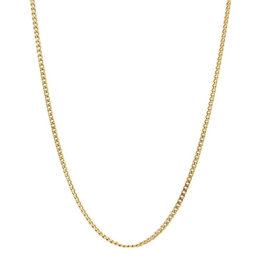 Jewelry vintage Length Necklaces | Gold Length Necklace Gourmet 66 Cm 14 Krt