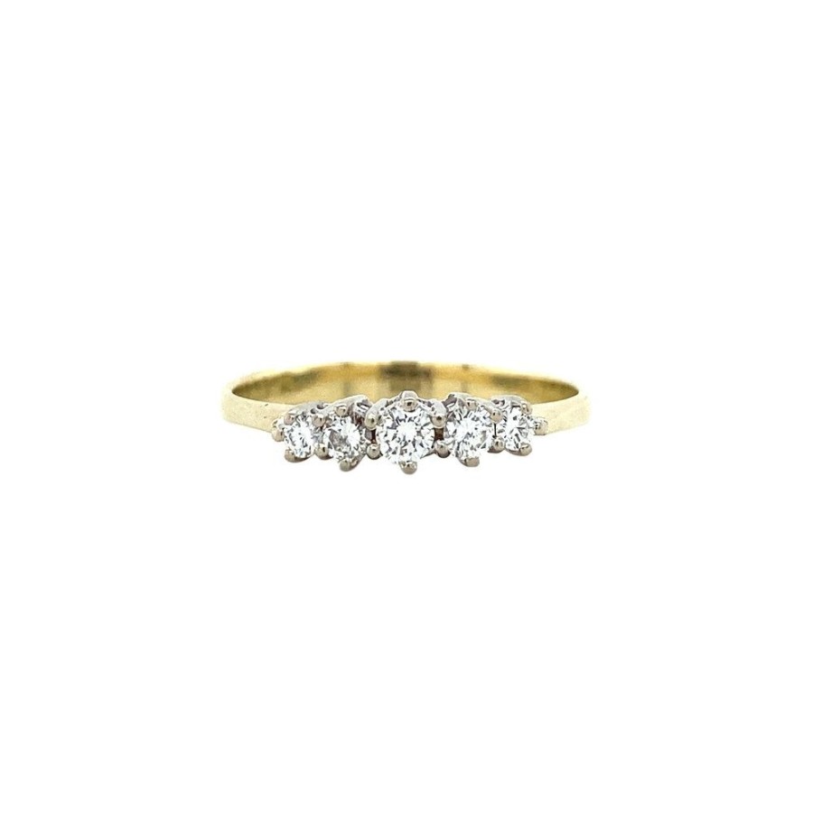 Jewelry vintage Diamond Rings | Gold Ring With Diamond 14 Crt