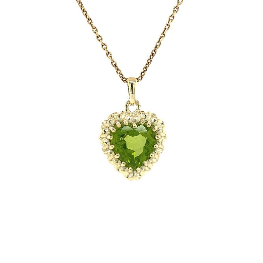 Jewelry vintage Golden Pendants | Sophia Hanger 14 Krt - Lime