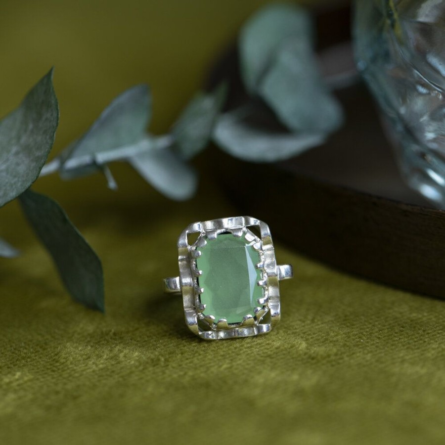 Jewelry vintage Rings With Gemstone | Queen'S Ring 925 - Giada