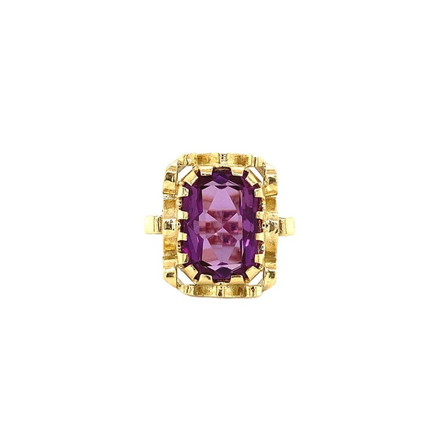 Jewelry vintage Rings With Gemstone | Queen'S Ring 14 Krt - Lavender Love