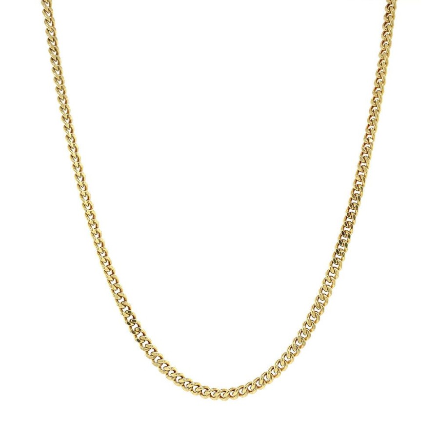 Jewelry vintage Length Necklaces | Gold Length Necklace Gourmet 14 Crt 61 Cm