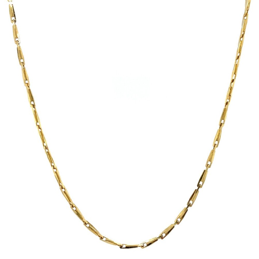 Jewelry vintage Golden Chains | Gold Necklace Fantasy 52.5 Cm 14 Krt