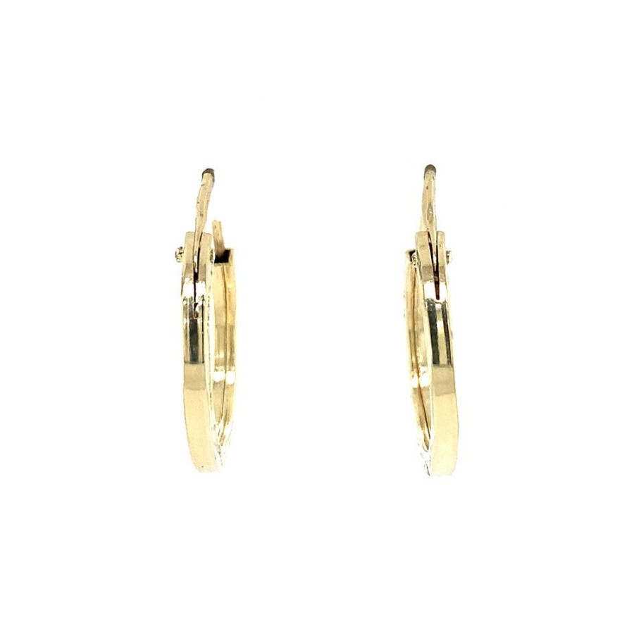 Jewelry vintage Ear Hoops | Gold Fantasy Earrings 14 Crt