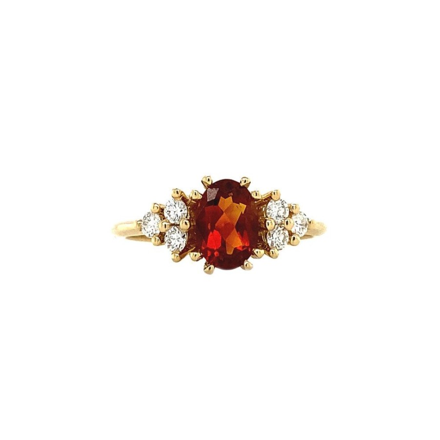 Jewelry vintage Rings With Gemstone | Audrey Ring 14 Krt - Madeira